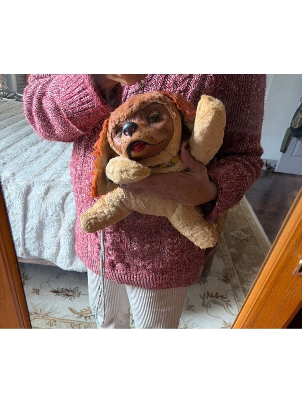 Rare find collectible Gund Baby Stuffed Animal Dog Brown Orange One Size - Picture 7 of 7
